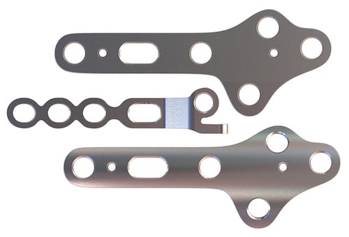 compression plates used to compress fractures or fusions