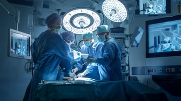 Surgeons in the operating room